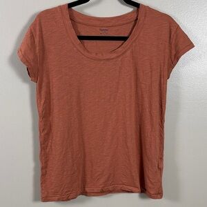 Madewell Rust Short Sleeve Tee
